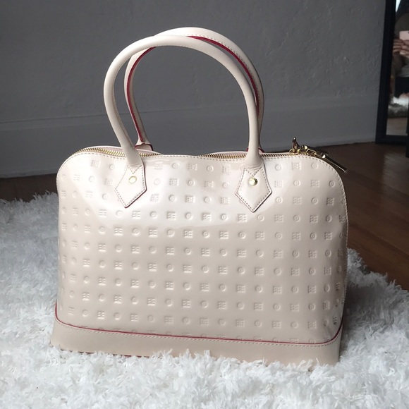 Arcadia Tan Satchel Bag - Picture 2 of 8